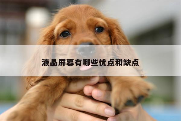 B体育官网|液晶屏幕有哪些优点和缺点